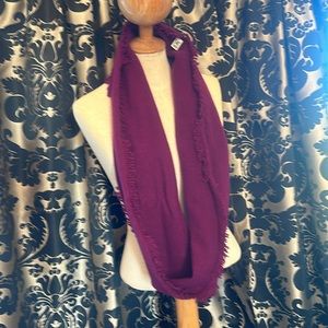 14th & Union purple  Infinity Scarf new without tags